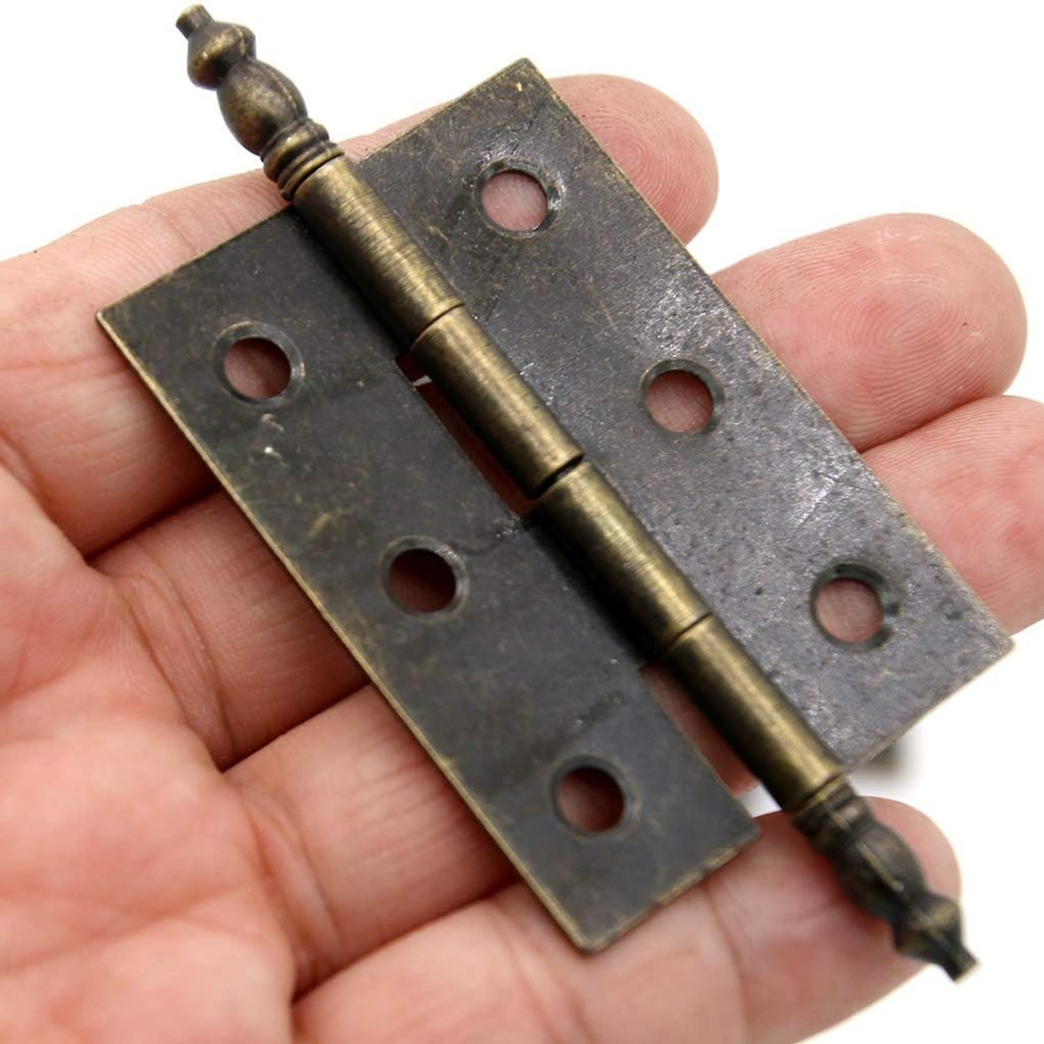 LXZ Antique Brass Flap Hinges Set of 4: image 5