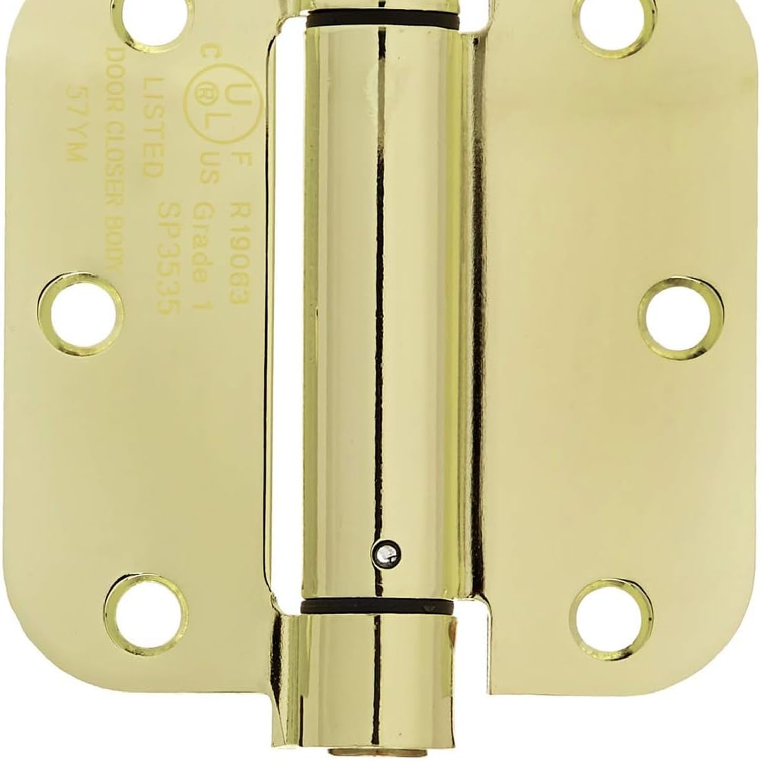 Self-Closing Door Hinge, 3.5 Inch, Oil Rubbed Bronze: image 2